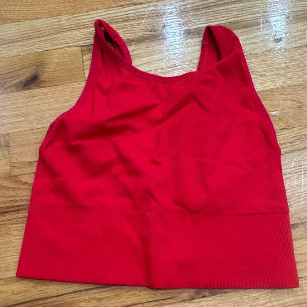 Victoria's Secret Vibrant Red Tank Top